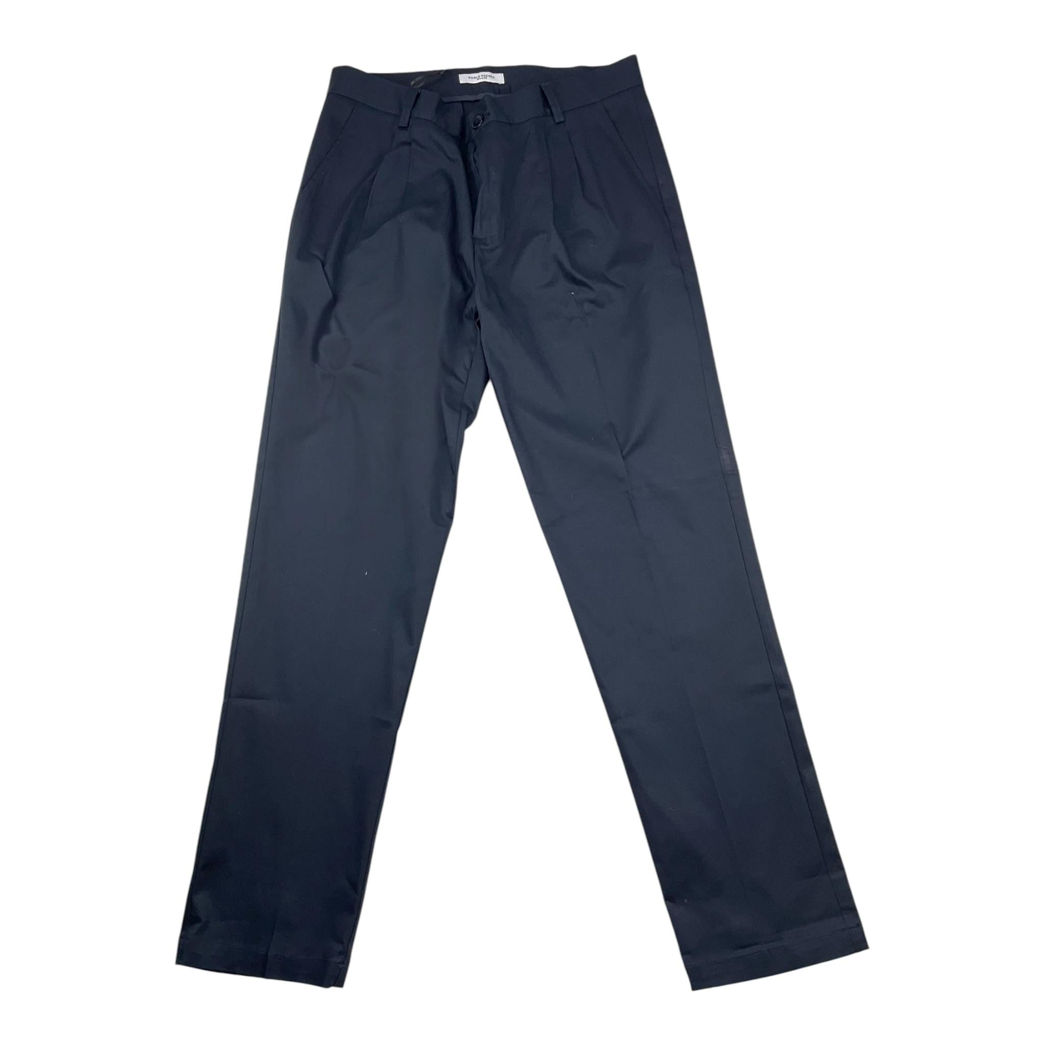 Paolo Pecora Pantalone Tinta Unita con Tasche Americane per Bambino PP4082X BLU PAOLO PECORA 