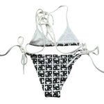 John Richmond Costume 2 Pezzi Triangolo-Mutandina per Bambina RGP26029CO BIANCO JOHN RICHMOND 