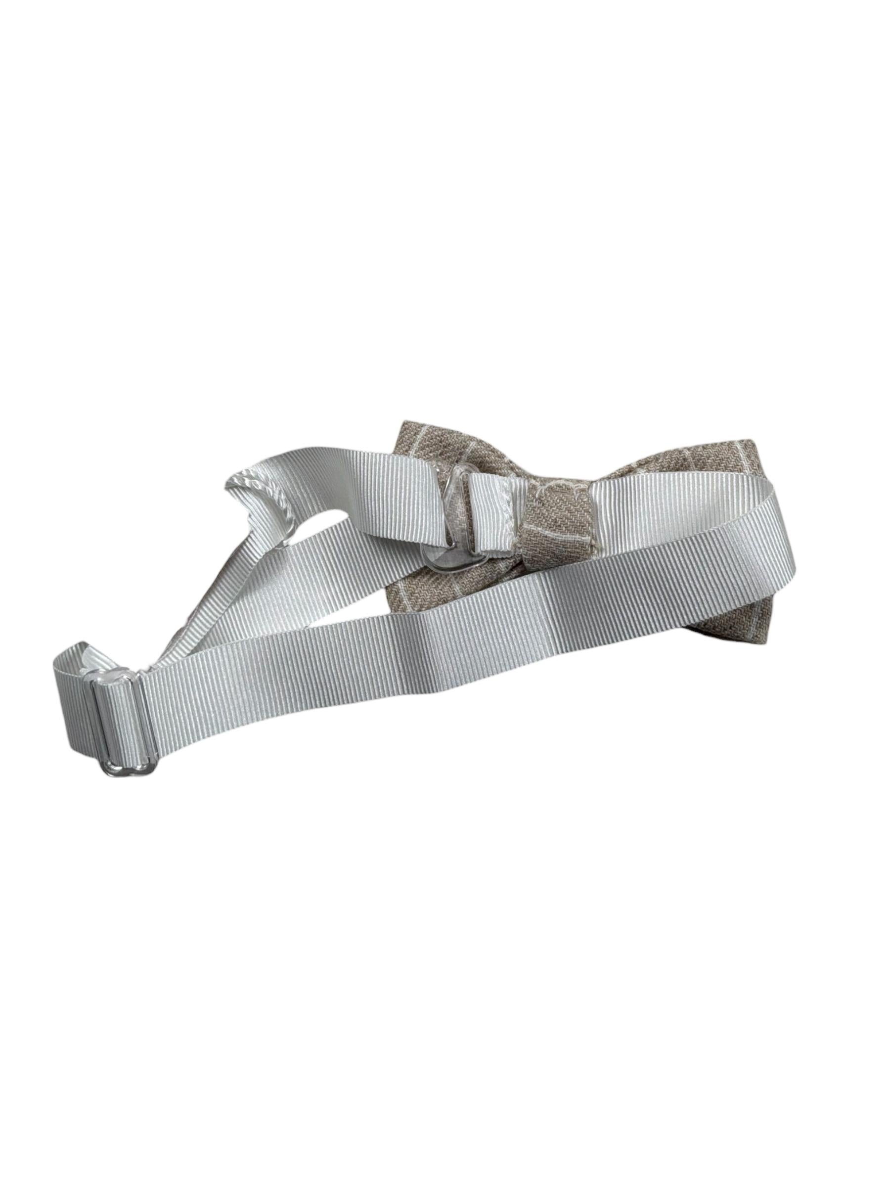 Le Bebe' Papillon Tinta Unita con Fantasia A Righe per Neonato LBB4483 BEIGE LE BEBE' 