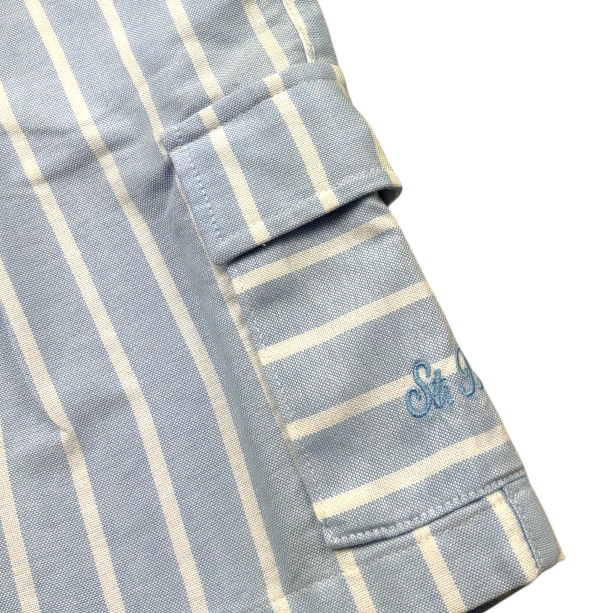 Saint Barth Bermuda Tinta Unita con Elastico In Vita per Bambino MARSEILLEEE AZZURRO SAINT BARTH 