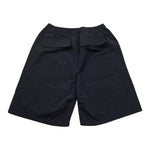 Marcelo Burlon Bermuda Tinta Unita con Elastico In Vita per Bambino CBCS001S24 NERO MARCELO BURLON 