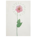 Stella Mccartney T-Shirt Girocollo Tinta Unita con Stampa per Bambina TW8C41 PANNA STELLA McCARTNEY 