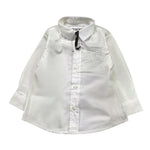 ICEBERG camicia tinta unita con logo Bianco per Neonato CMICE5306B BIANCO ICEBERG 