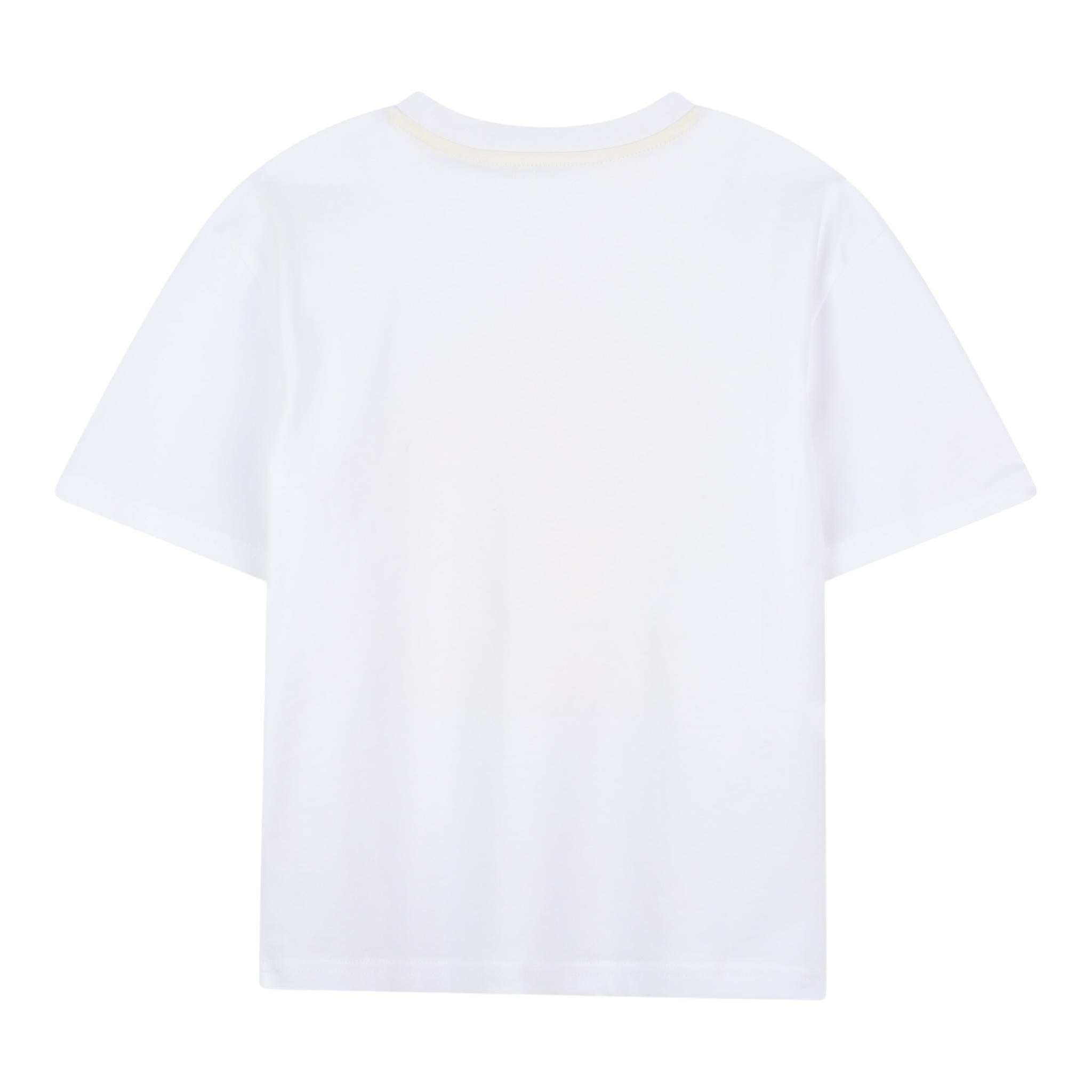 Timberland T-Shirt Girocollo Tinta Unita con Stampa per Bambino T60482 BIANCO TIMBERLAND 
