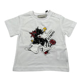 I'M Brian T-Shirt Girocollo Tinta Unita con Stampa per Neonato TSICE5107BXX BIANCO I'M BRIAN 