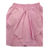 Miss Grant Gonna Tinta Unita con Fiocco e Elastico In Vita Rosa per Bambina