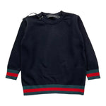 VICTOR DJARD maglia girocollo tinta unita con stampa Nero per Neonato MAG1223N NERO VICTOR DJARD 