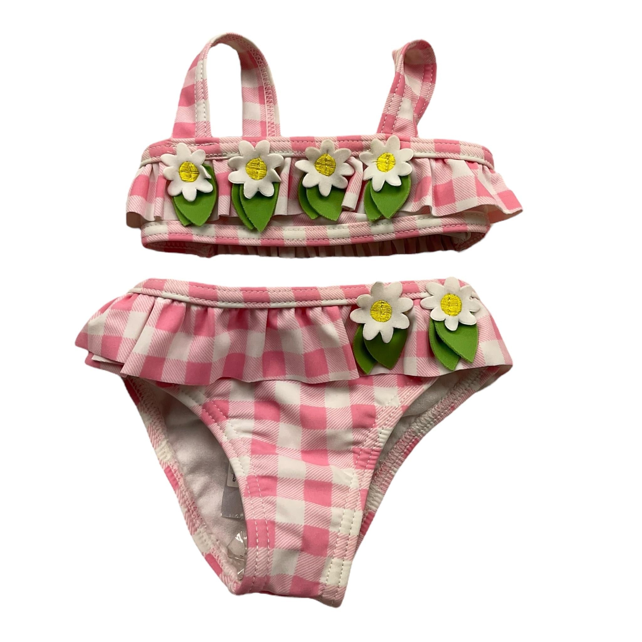 Mayoral Costume Mutandina Fantasia Quadretti per Neonata 1702 BIANCO/ROSA MAYORAL 