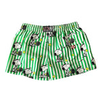 Saint Barth Costume Tinta Unita con Stampa Snoopy per Bambino SNOOPYT BIANCO/VERDE SAINT BARTH 