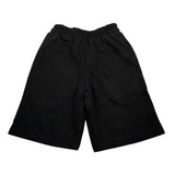 Icon Bermuda In Felpa Tinta Unita con Logo per Bambino IBSH00491 NERO ICON 