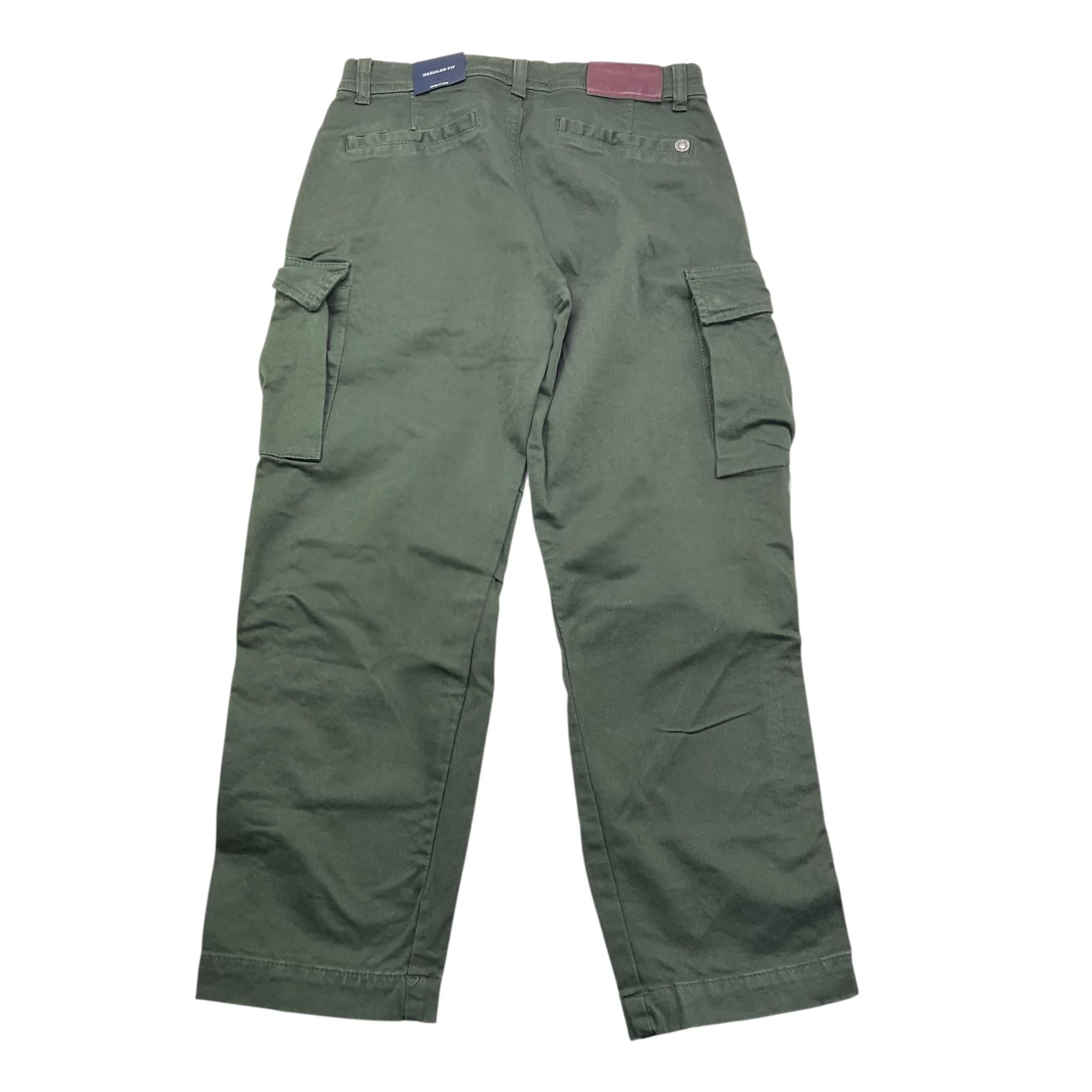 PLEASE pantalone tinta unita con tasconi Verde per Bambino PHS7132B66X VERDE PLEASE 