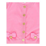 Angel'S Face Cardigan Tinta Unita con Fiocchi per Bambina NICOLETTE ROSA ANGEL'S FACE 