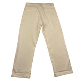 PAOLO PECORA pantalone tinta unita con girovita regolabile Panna per Bambino PP4116 PANNA PAOLO PECORA 