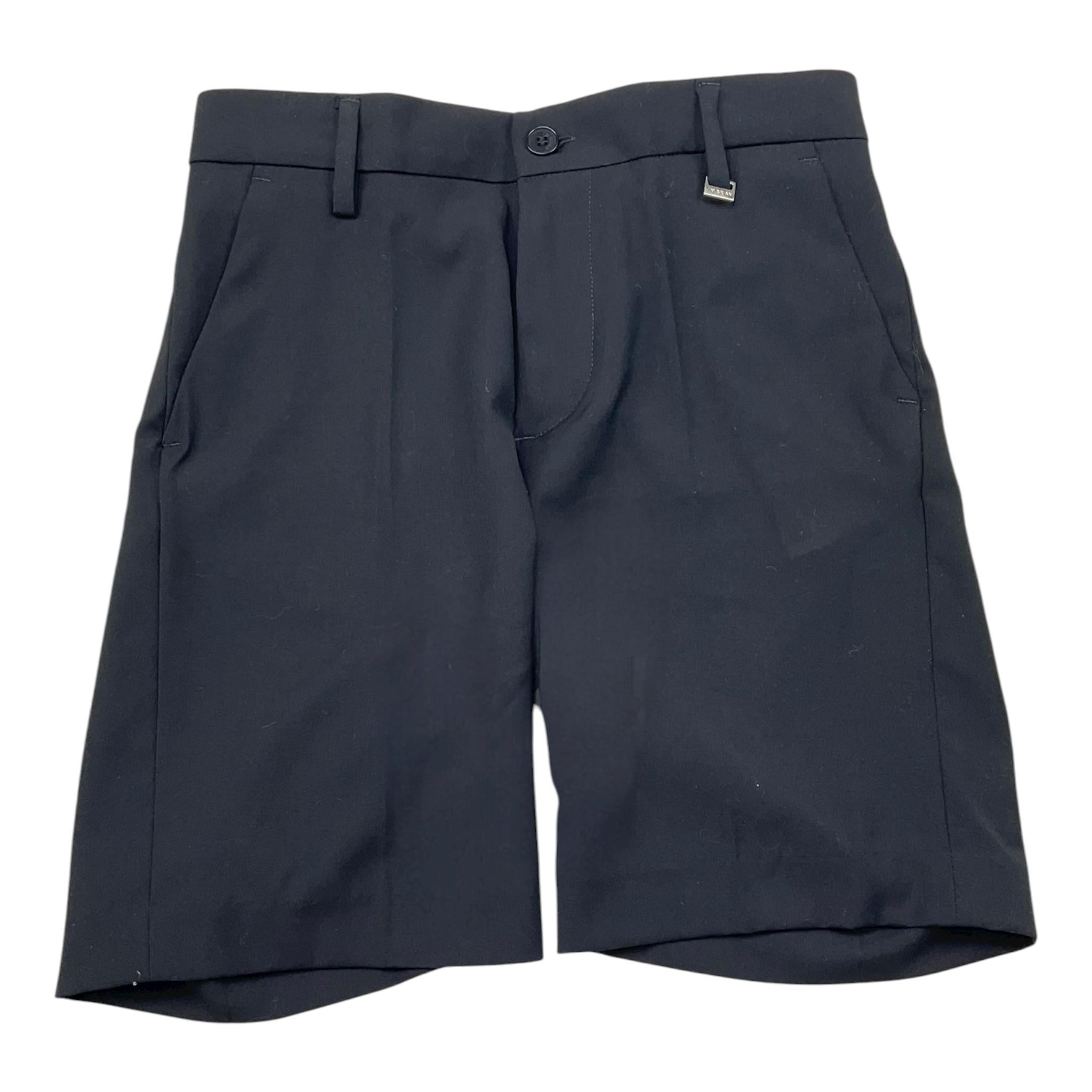 I'M Brian Bermuda Tinta Unita con Girovita Regolabile per Bambino BE3259J NERO I'M BRIAN 