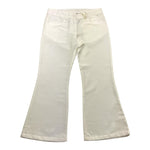 Little Bear Pantalone Tinta Unita Modello A Zampa per Neonata 8214N PANNA LITTLE BEAR 