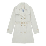 Guess Cappotto Modello Trench Tinta Unita per Bambina J4RL07WFYD0 PANNA GUESS 