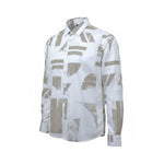 Antony Morato Camicia Tinta Unita con Fantasia Manica Lunga per Bambino MKSL00262X BIANCO ANTONY MORATO 