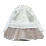MAYORAL abito tinta unita con tulle Bianco per Neonata 2811 BIANCO MAYORAL 