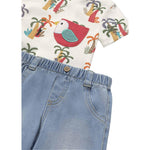 Mayoral Completo 2 Pezzi T-Shirt-Bermuda Bianco per Neonato 1216 BIANCO MAYORAL 