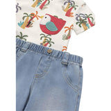 Mayoral Completo 2 Pezzi T-Shirt-Bermuda Bianco per Neonato 1216 BIANCO MAYORAL 