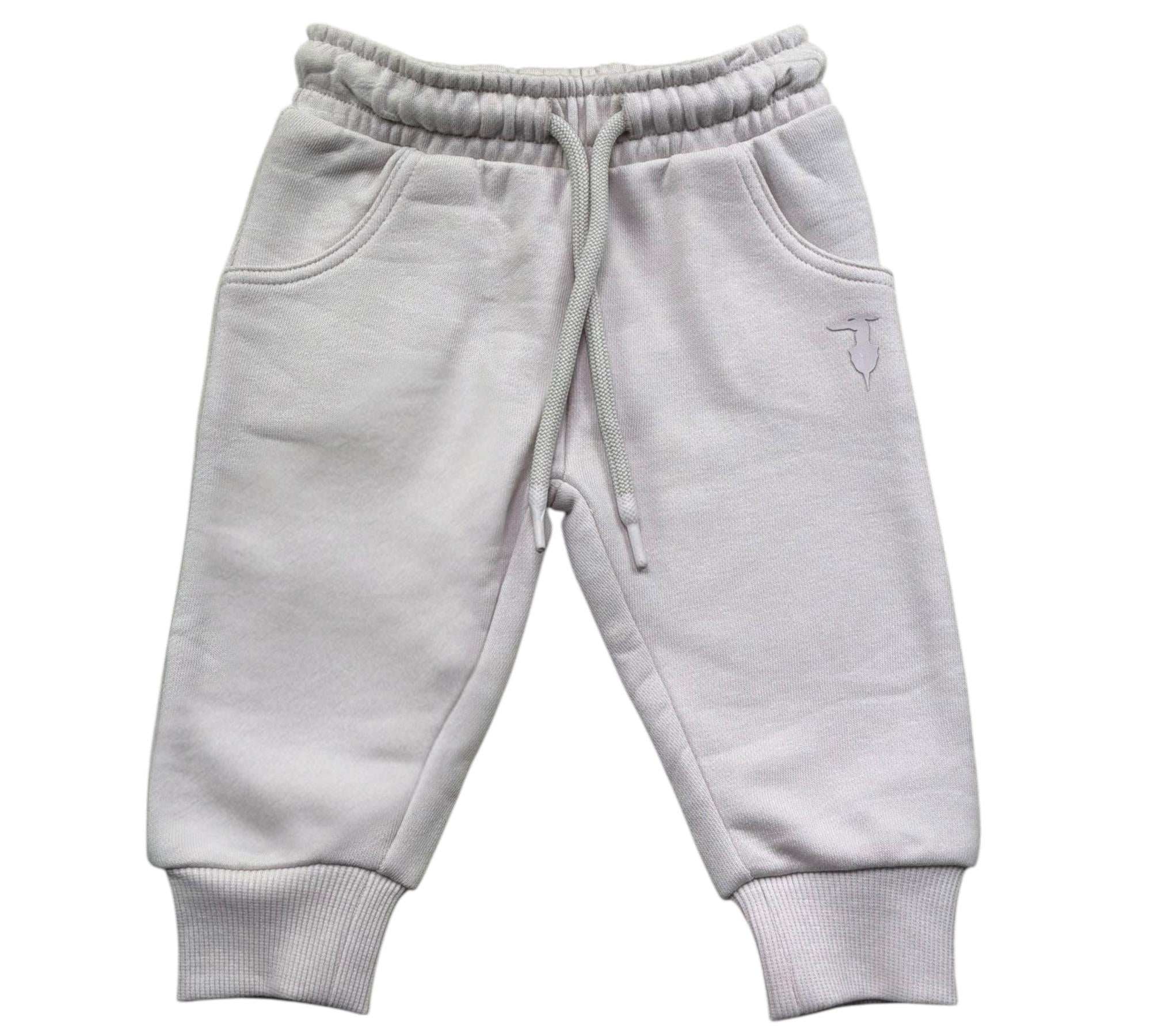 Trussardi Pantalone Tuta Tinta Unita con Logo per Neonata TIP26012PAA ROSA TRUSSARDI 