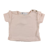 Bamboom+Babies T-Shirt Girocollo Tinta Unita Con Rouches