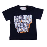 Cesare Paciotti T-Shirt Tinta Unita Con Stampa