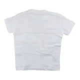 Dondup T-Shirt Girocollo Tinta Unita Con Stampa In Contrasto
