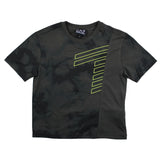 Emporio Armani T-Shirt Tinta Unita Con Stampa