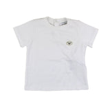 Emporio Armani T-Shirt Girocollo Tinta Unita Con Logo