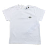 Emporio Armani T-Shirt Girocollo Tinta Unita Con Logo