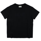 Fendi T-Shirt Girocollo Tinta Unita Con Stampa Logo
