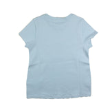 Lavin T-Shirt Girocollo Tinta Unita Con Stampa In Contrasto
