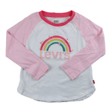 Levi'S Shirt Tricolore Con Stampa E Girocollo