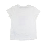 Liu Jo T-Shirt Girocollo Tinta Unita Con Stampa In Contrasto