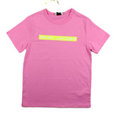 Marc Jacobs T-Shirt Girocollo Tinta Unita Stampa Logo
