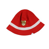 Moschino Cappello Pescatore Tinta Unita Con Stampa Logo