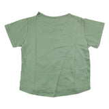 Petit Indi T-Shirt Girocollo Tinta Unita Con Taschino