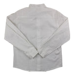 Skill-Officine Camicia Manica Lunga Tinta Unita Collo Coreano