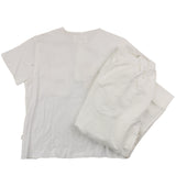 Teddy E Minou Completo 2 Pezzi T-Shirt+Pantalone Tinta Unita