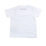 Trussardi T-Shirt Girocollo Tinta Unita Con Stampa Logo