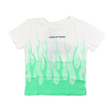 Vision Of Super T-Shirt Girocollo Tinta Unita Con Stampa In Contrasto