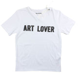 Zadig&Voltaire T-Shirt Girocollo Tinta Unita Con Stampa In Contrasto